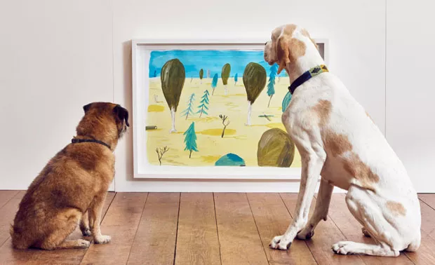 Cachorros em arte contemporânea: As representações mais inusitadas.