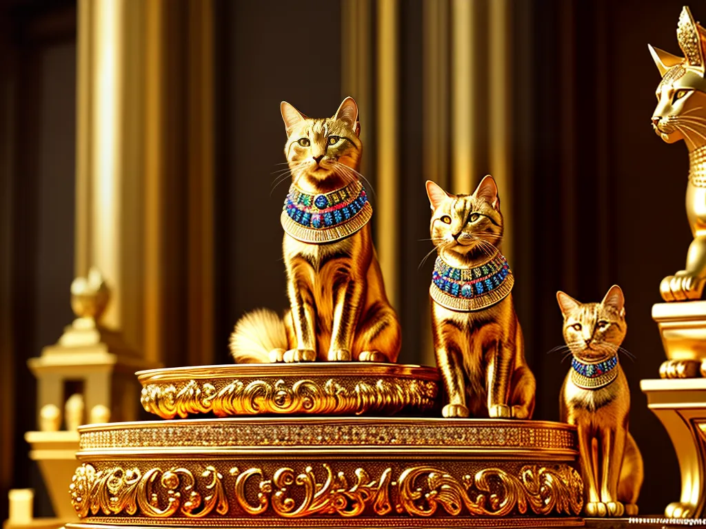 Gatos Divinos: A Mítica Moderna dos Felinos no Egito!