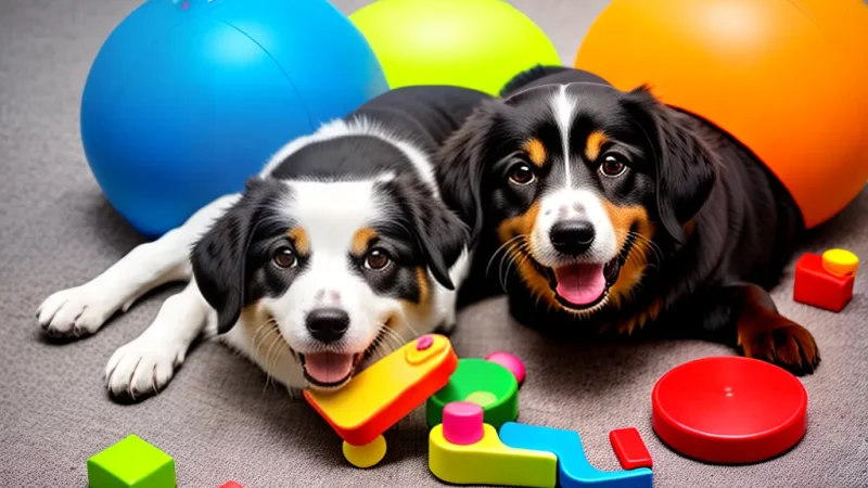 Cãotasticamente Felizes: A Magia dos Brinquedos Interativos!