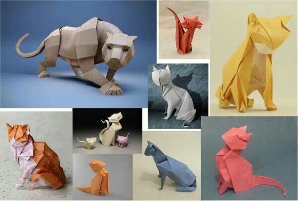 Origami Felino: Papel que Brinca!